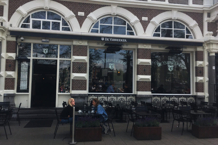 Lunchen en uit eten bij De Ysbreeker aan de Amstel in Amsterdam