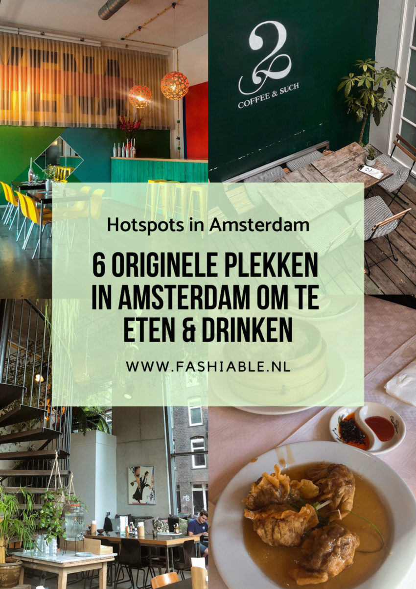 Toppers van eetplekken in Amsterdam