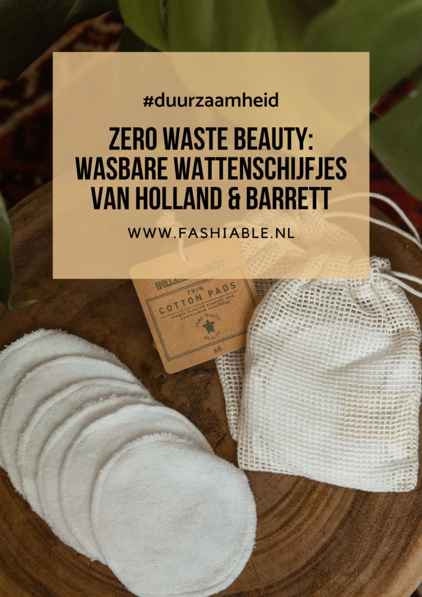 Zero Waste Beauty wasbare wattenschijfjes