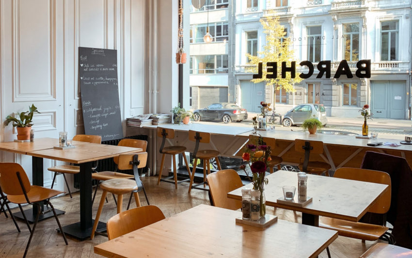 Koffiebar en lunchtent Barchel in Antwerpen