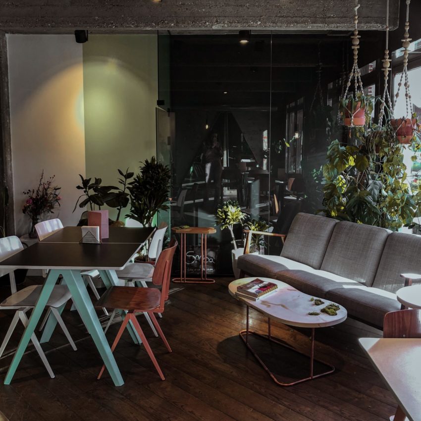 Co-working café SANBA in Antwerpen