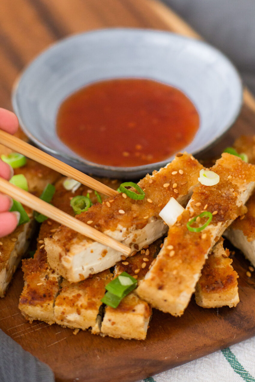 Recept voor crunchy tofu